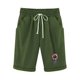 thumbnail image 4 of Puntoco Pantalones Cortos De Verano Mujer Moda 2024 Pantalones Cortos De Mujer Algodón Y Lino Estampado De Moda Cintura Elástica Pantalones De 5 Pulgadas Cordón Pantalones Cortos De 5 Pulgadas, 4 of 4