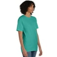 thumbnail image 4 of Hanes Pocket T-Shirt Unisex Garment Dyed Cotton Short Sleeve Tee Crewneck Ringspun Cotton, 4 of 4