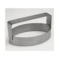 thumbnail image 2 of Cutter, Oval/Cannoli, Heavy Duty Stainless Steel 3-3/4" x 4-3/4", 2 of 2