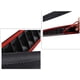 thumbnail image 3 of 2 protectores universales de parachoques delantero y trasero para coche, de fibra de carbono, anticolisión, adhesivos antirayaduras, color negro, 3 of 5