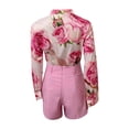 thumbnail image 4 of Babysbule Ensembles de Hauts d'Automne pour Femmes Grande Taille Soldes Femmes Aguichant Uni Sans Manches à Col Licou Rond Robe Mini Décontractée pour Dames, 4 of 5