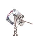 thumbnail image 4 of Aretes Ametrinaa con Cristal Swarovski Azul Rey Chapa de Oro 18k, 4 of 5