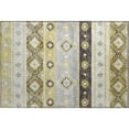 thumbnail image 2 of Addison Rugs Mayfield Washable Transitional Tribal, Diamond Gilded Rectangle Rug, 1'8" x 2'6", 2 of 5