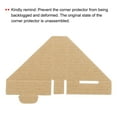 thumbnail image 4 of Uxcell Adjustable Cardboard Corner Protector, Cardboard Edges Protectors 2cm for Art, Packing, Shipping Supplies 40pcs, 4 of 5