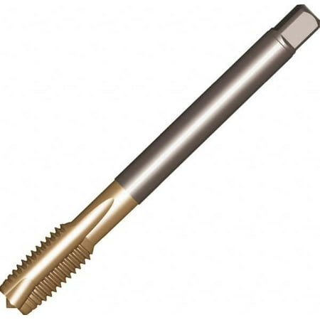 

Sandvik Coromant 1/4-19 G 3 Flute Uncoated HSS Spiral Point Tap Plug Chamfer Right Hand Thread 100mm OAL 21mm Thread Length 11mm Shank Diam 2B Class of Fit Series CoroTap 200