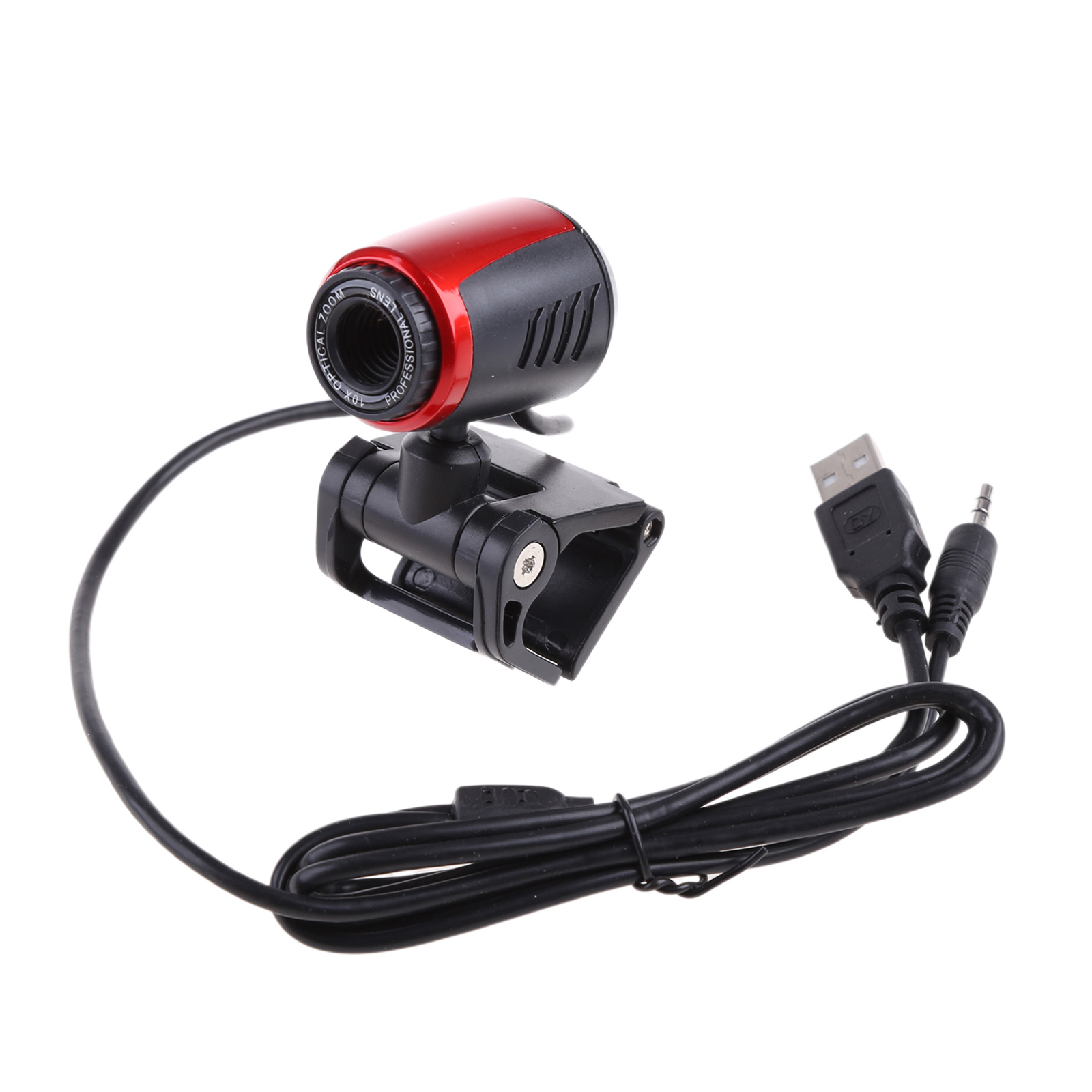 USB Drivefree Live cam with Mic Microphone 30FPS for PC Desktop Laptop Computer  Camera