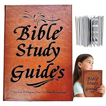 Bible Study Guide 66-Page Bible Study Guide Daily Devotional Journal Prayer Study Notebook Planner Christian Gift