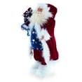 thumbnail image 3 of Standing Santa Fabric Figurine 18 Inches, 3 of 5