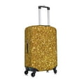 thumbnail image 3 of Daiia Gold Glitter Luggage Cover, Thickened Washable Travel Luggage Covers, Elastic Unique Baggage Covers for 18-20 inch Luggage-X-Large, 3 of 9