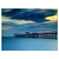 thumbnail image 2 of Jetée en Bois et Rivage Turquoise - Impression sur Toile Paysage Marin, 2 of 3
