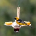 thumbnail image 4 of Simple Feeder Outdoor Courtyard Feeder Wooden Handicraft Hanging Outdoor Bird Feeder 1PC, 4 of 4