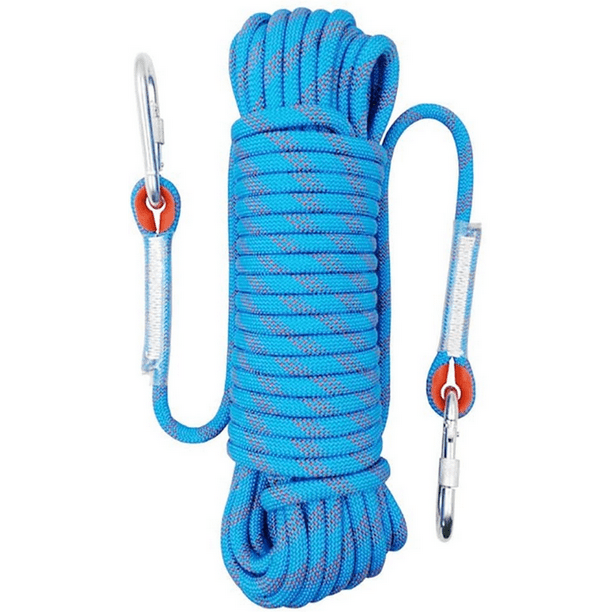 TORUBIA Rock Climbing Rope, Outdoor Hiking Accessories High Strength Safety  Rope, Escape Rope Fire Rescue Rope