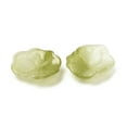 thumbnail image 3 of Glass Beads Lotus Petal Dark Sea Green 24.5x24x6.5mm Hole: 1.2mm, 3 of 3