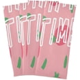 thumbnail image 4 of Strawberry Summer Time Tea Towels Set of 6 Cartoon Kitchen Dish Cloth with Hanging Loop, 18"x28"Lint-Free Absorbent Towel for Kitchen Drying Wiping and Cleaning, 4 of 5