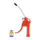 thumbnail image 1 of Alta Presión Aire Soplado Pistola Inoxidable Acero Polvo Soplador con 12mm Rápido Conector para Coche Ordenador, Rojo, 1 of 5
