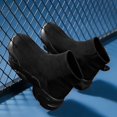 thumbnail image 4 of Willtoo Girls Breathable Athletic Sneakers Lightweight Outdoor Tennis Sock Shoes, 4 of 6