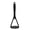 black, variant on Integrated silicone potato press and cake press, potato press, household juicer, potato puree press, complementary food press and hair replacement