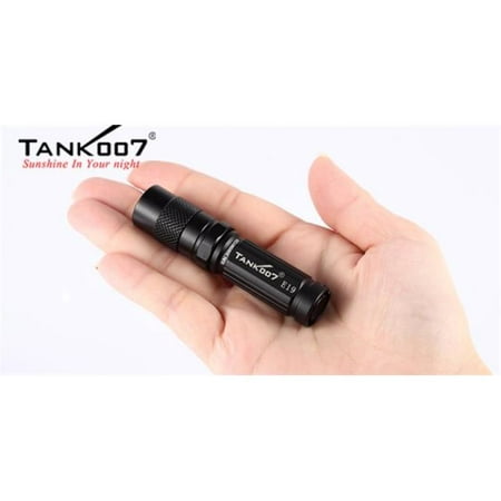 TANK007 Lighting E19 3mode R5 Mini Every Day Carry Flashlight, 1 X AA