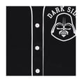 thumbnail image 2 of STAR WARS Women's Baseball Jersey, Button Down Printed Dark Side Star Wars Baseball Shirt Black - XS, 2 of 7