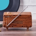 thumbnail image 4 of Altavoz Bluetooth Inalámbrico Portátil Retro, Potente Caja de Sonido Estéreo, Pequeño Altavoz Vintage Recargable., 4 of 5
