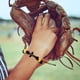 thumbnail image 4 of 12 pulseras de béisbol deportivas, pulsera de longitud ajustable, pulsera de cadena de mano, pulsera decorativa de cuentas para hombre., 4 of 7