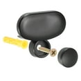 thumbnail image 5 of Mirror Holders Clips, Mirror Mounting Clips for 3-5mm Thick Mirror Glass Dresser Bathroom(37mm Black), 5 of 6