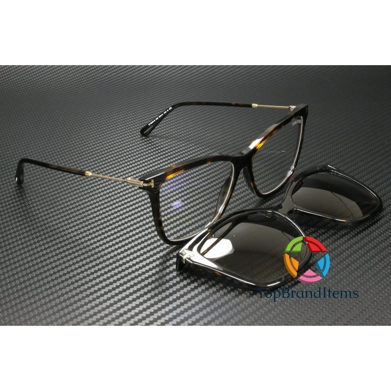 Tom Ford Women's Eyeglasses, FT5824-B 052, Cat Eye Dark