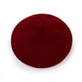 thumbnail image 4 of SikaFu Spring New Mi Bai Big Beret Wind Blows Half Summer, Autumn And Winter Apricot Color Wool Painter Hat Women's Beret, 4 of 9