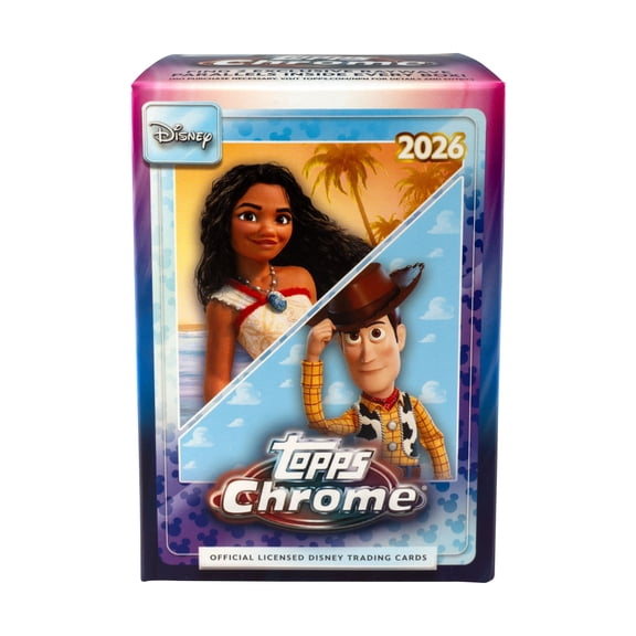 2026 Topps Chrome Disney Value Box