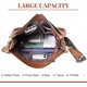 thumbnail image 3 of Liangnv Bolsos cruzados grandes para mujer con correas de 3 piezas Bolsos cruzados de cuero vegano Bolsos de hombro, 3 of 5