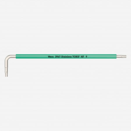 

Wera 022681 Multicolor Torx HF Stainless L-key T9 x 101mm (Turquoise)