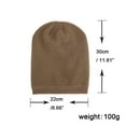 thumbnail image 5 of MANHUJI Bonnet For Sleeping Unisex Winter Cotton Hat Warm And Fleece Knitted Hat Sleeping Caps For Women (Red,One Size), 5 of 5