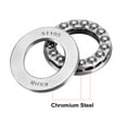 thumbnail image 2 of 2pcs 51105 Single Direction Thrust Ball Bearings 25mm x 42mm x 11mm Chrome Steel, 2 of 3