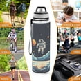 thumbnail image 7 of Astronaut Space Universe 32oz Water Bottles with Straw Tritan Leakproof Sports Bottle BPA Free Clear for Fitness Gym Swimming Cycling, 7 of 7