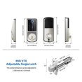thumbnail image 2 of Door Lock, Tuya Smart Home Lock With APP Remotely Biometric Finrprint Smart Card Password Key Unlock Electronic Door Lock For Home ,Easy to Install, 2 of 7