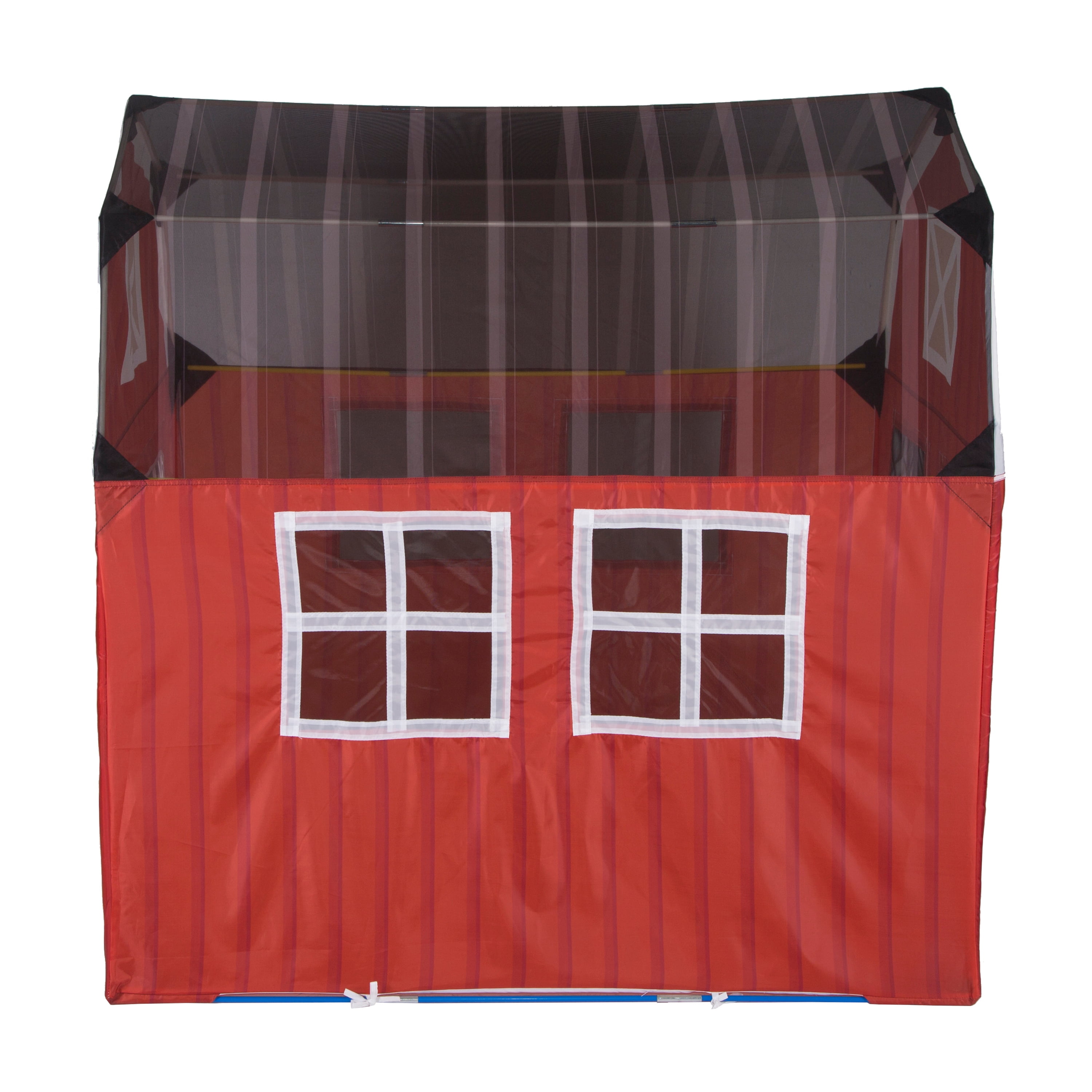 Pacific Play Tents Barnyard Playhouse Tent Red Polyester, Child