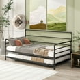 thumbnail image 5 of Kuurfuurdo Twin Steel Daybed With Pop-Up Trundle, 5 of 8