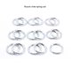 thumbnail image 5 of Jumpingount Bolso de mano de metal Anillo de cierre Paquete de hombro Bolso cruzado Bolsa de anillos de hebilla extraíble portátil Monedero Viajes, Equipaje y Accesorios Varios 4x25x34mm Jumpingount AP012398-06B, 5 of 6