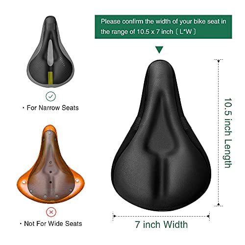 Liuxiaomiao Bicycle Saddle Mountain Bike Thicked Cushion Cover Bicycle Cushion Cover Thickening Silicone Soft And Comfortable Sponge Non-slip Seat Cover for Indoor and Outdoor Cycling Liuxiaomiao Bicycle Saddle Mountain Bike Thicked Cushion Cover Bicycle Cushion Cover Thickening Silicone Soft And Comfortable Sponge Non-slip Seat Cover for Indoor and Outdoor Cycling