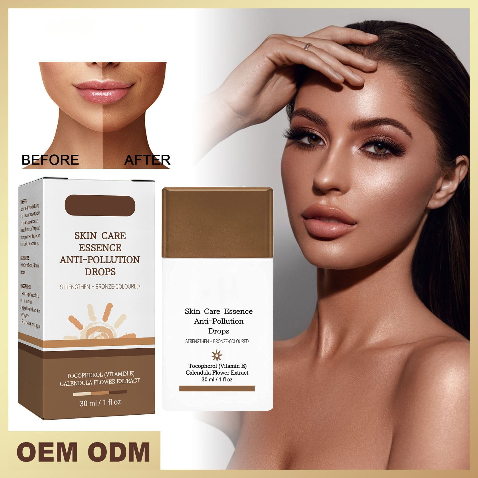 Tanning Drops Hydrating SelfTanning Facial Tanning Peptide Anti