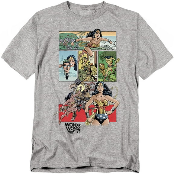 Wonder Woman T-Shirt Ww75 Comic Page Unisex Graphic Tee For Men & Women