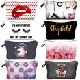thumbnail image 2 of Jom Tokoy neceser maquillaje Bolsa de con patrón de impresión, organizador maquillaje, bolsas de viaje, bolso de cosméticos para mujer neceser viaje LIUWENJING unisex, 2 of 2