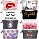 thumbnail image 2 of Jom Tokoy neceser maquillaje Bolsa de con patrón de impresión, organizador maquillaje, bolsas de viaje, bolso de cosméticos para mujer neceser viaje qiuyongming unisex, 2 of 2