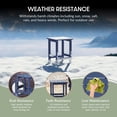 thumbnail image 3 of WestinTrends Table d'Appoint Adirondack Patio Extérieur, Bleu Marine, 3 of 13