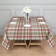thumbnail image 3 of Multi Color Plaid Checkered Pattern Square Tablecloth,Waterproof Square Table Cover,Wipeable Spillproof Washable Table Cover for Home Kitchen Party Decor 52"x52"(132x132cm), 3 of 6