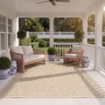 thumbnail image 3 of Safavieh Courtyard Camille Spotted Indoor/Outdoor Area Rug, Beige/Green, 5'3" x 7'7", 3 of 11