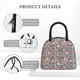 thumbnail image 4 of Fotbe Rose Mix Leopard 3 Bolsa de Almuerzo con Estampado, Lonchera Aislada, Contenedor de Comida Reutilizable Tipo Cooler a Prueba de Fugas, 4 of 6