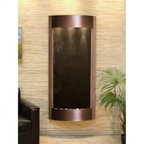 Adagio PWA5011 Pacifica Waters Copper Vein Black Featherstone Wall Fountain