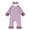 Purple, variant on Zshosam Infant Girl Clothes Newborn Newborn Baby Girl Clothes Ribbed Ruffle Romper Long Sleeve Zipper Romper Jumpsuit Coming Home Romper Girl Size 6 9 Months,(Pink 6-9 Months)