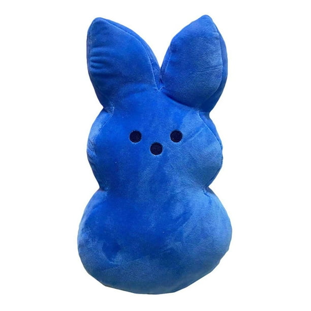 Easter Bunny Plush Blue 15 Easter Bunny Pillow Cute Plush Bunny Stuffed